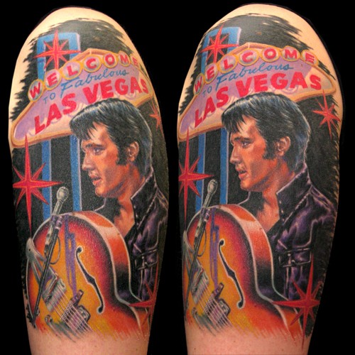 Tattoos - Elvis Tattoo - 49843